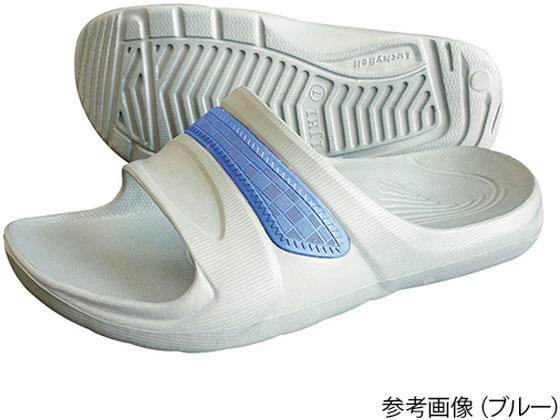 【楽天スーパーSALE限定★ポイント2倍＆2,000円クーポン】【お取り寄せ】ラッキーベル 楽ぴたサンダル ブルー 9号 26.5~27.0cm LS-3 シューズ スリッパ サンダル 医療向け スタッフウエア 白衣 ナースシューズ 看護 医療