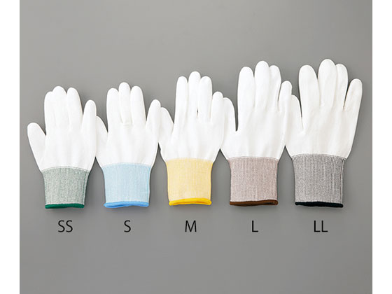 【レビュー投稿で100円OFFクーポン】【お取り寄せ】アズピュア AP耐切創手袋(レベル3)手の平コート有り SS クリーン手袋 クリーン対策 静電気対策