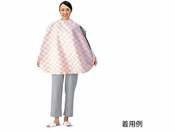 【ブラックフライデー限定★27日9:59迄店内ポイント2倍】【お取り寄せ】アズワン 撥水加工食事用エプロン ピンク T-210P 食事エプロン 食事ケア 介護 ...