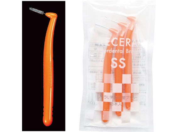 【お取り寄せ】歯愛メディカル リセラL字歯間ブラシ SSS ピンク 3本入 35930 歯ブラシ 口腔ケア 介護 衛生材料