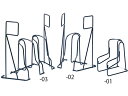 【マラソン限定クーポン★11日9:59迄ポイント2倍】【お取り寄せ】アズワン 加圧ストッキング装着補助具(スチールタイプ)片脚用 ハンドルあり F73854-0001 各種生活支援 生活支援 介護 衛生材料