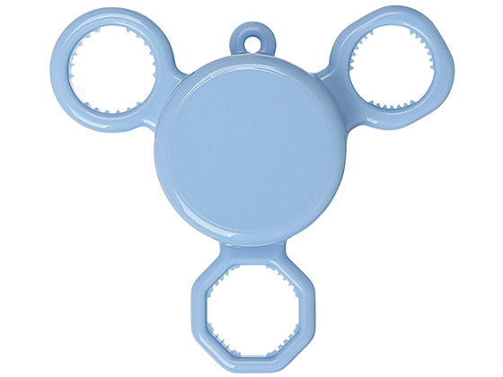 【マラソン限定★2000円クーポン&ポイント2倍】【お取り寄せ】小森樹脂 キャップオープナー ブルー 各種生活支援 生活支援 介護 衛生材料