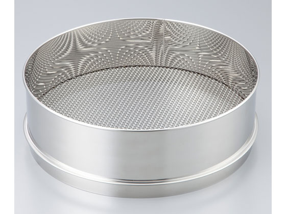 樂天商城 - 【レビュー投稿で100円OFFクーポン】送料無料【お取り寄せ】サンポー ステンレスふるい φ400×100mm 3.35mm ふるい 分離 実験室用備品