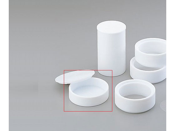 【お取り寄せ】アズワン フッ素樹脂製ふるいφ75受け皿 φ75受皿 ふるい 分離 実験室 研究用