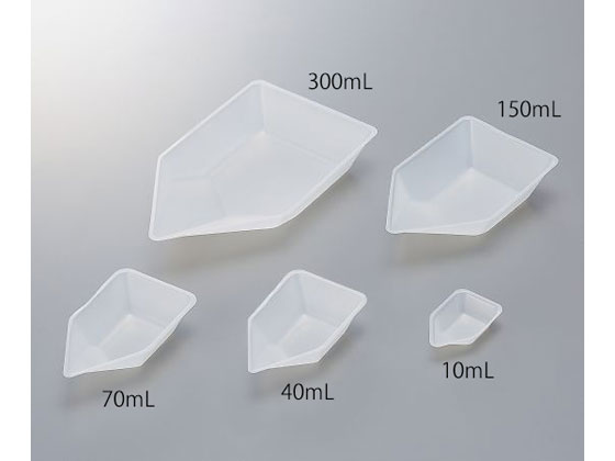 【お取り寄せ】アズワン バランストレイ ナチュラル 40mL 1000枚入 秤量用部品 秤量 計測器 ...