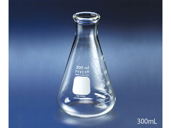 樂天商城 - 【レビュー投稿で100円OFFクーポン】【お取り寄せ】コーニング・PYREX 三角フラスコ 250mL 4980-250 フラスコ ガラス容器 計量器