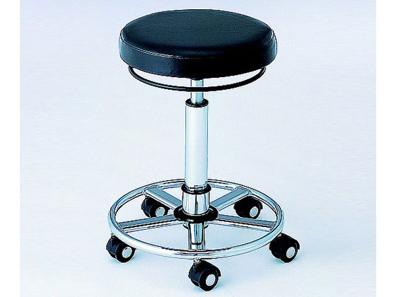 【ブラックフライデー限定★27日9:59迄店内ポイント2倍】送料無料 【お取り寄せ】アズワン 60000 スターカティングチェアー ブラック チェア 患者用 ス...