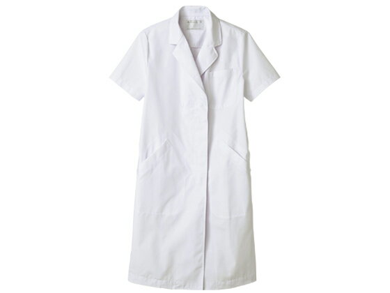 【レビュー投稿で100円OFFクーポン】【お取り寄せ】住商モンブラン レディス半袖ドクターコート 白 LL 51-002 女性用 白衣 診察衣 医療服 ユニフォ...