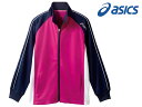 【お取り寄せ】アシックス トレーニングジャケット ピンク LL CHM511-5024 ジャケット 介護服 ユニフォーム