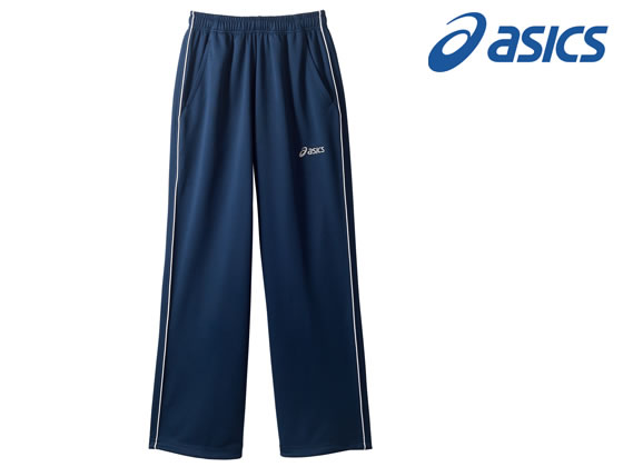 【ブラックフライデー限定★27日9:59迄店内ポイント2倍】【お取り寄せ】アシックス トレーニングパンツ ネイビー LL CHM611-5001 白衣パンツ 医...