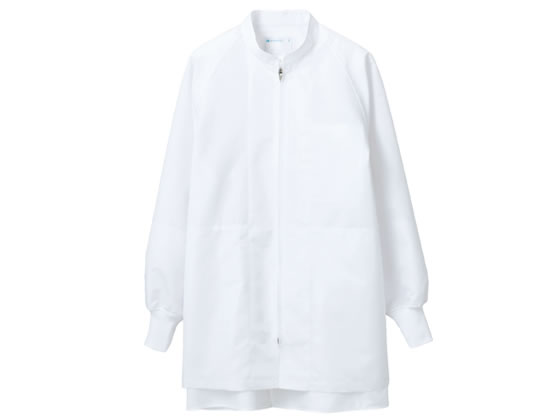 【マラソン限定★2000円クーポン＆ポイント2倍】【お取り寄せ】住商モンブラン ブルゾン 白 4L RP8511-2 ジャケット 食品白衣 食品工場用ユニフォーム ユニフォーム