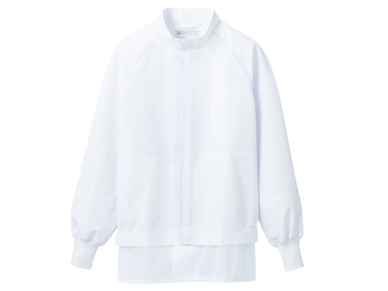 【マラソン限定★2000円クーポン＆ポイント2倍】【お取り寄せ】住商モンブラン ジャンパー 白 3L RP8701-2 ジャケット 食品白衣 食品工場用ユニフォーム ユニフォーム