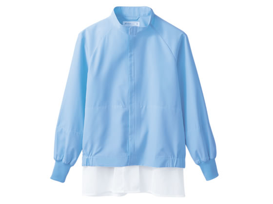 【マラソン限定★2000円クーポン＆ポイント2倍】【お取り寄せ】住商モンブラン ジャンパー ブルー S RP8701-4 ジャケット 食品白衣 食品工場用ユニフォーム ユニフォーム