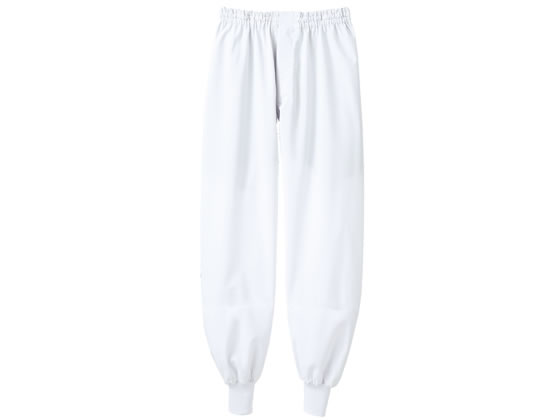 【マラソン限定★2000円クーポン＆ポイント2倍】【お取り寄せ】住商モンブラン パンツ 白 L RS7711-2 白衣パンツ 医療服 ユニフォーム