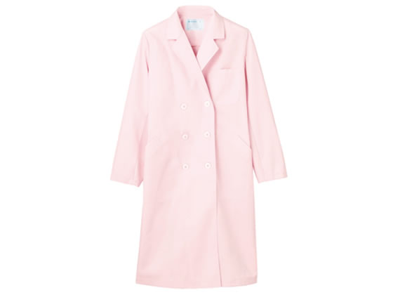 【レビュー投稿で100円OFFクーポン】【お取り寄せ】住商モンブラン レディス長袖ドクターコート ピンク L 51-017 白衣ジャケット 医療服 ユニフォーム