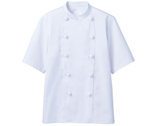 【レビュー投稿で100円OFFクーポン】【お取り寄せ】住商モンブラン 半袖コックコート 白 LL 6-722 厨房 調理服 飲食店ユニフォーム ユニフォーム