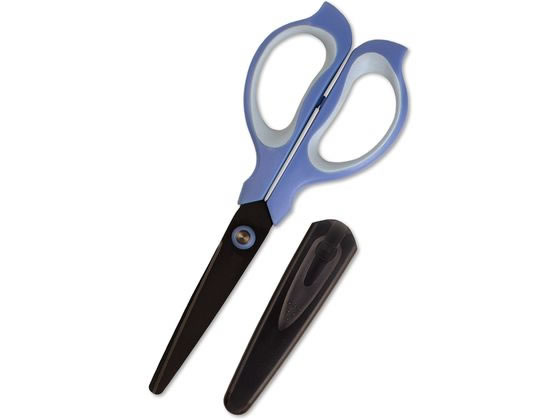 【レビュー投稿で100円OFFクーポン】プラス はさみ フィットカット イージーグリップ フッ素 ブルー 34-383 はさみ 切る 文具 事務