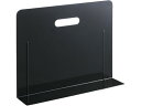 【店内全品ポイント2倍★16日9:59迄】 リヒトラブ ブックエンド スーパーワイドタイプ マグネット付 黒 A7353-24 ファイル 倒れない ブックエンド...
