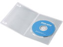 【レビュー投稿で100円OFFクーポン】【お取り寄せ】サンワサプライ スリムDVDトールケース 1枚収納 クリア 10枚セット DVDトールケース メディアケー...