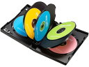 【レビュー投稿で100円OFFクーポン】【お取り寄せ】サンワサプライ DVDトールケース 8枚収納 ブラック DVDトールケース メディアケース 記録メディア ...