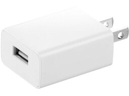 【お取り寄せ】サンワサプライ USB充電器 1A ホワイト ACA-IP86W 充電器 充電池 スマートフォン 携帯電話 FAX 家電