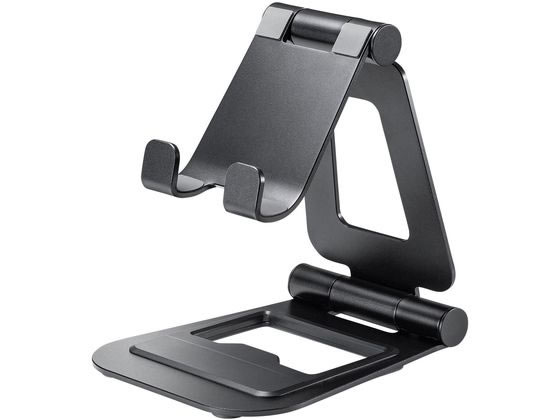 【レビュー投稿で100円OFFクーポン】サンワサプライ タブレット用アルミスタンド(角度・高さ調整タイプ) スマートフォン関連品 スマホ タブレット関連品