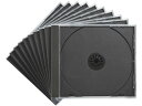 【ポイント2倍★22日20:00~27日9:59迄】【お取り寄せ】サンワサプライ Blu-ray・DVD・CDケース ブラック 10枚セット CD DVD用プラスチックケース メディアケース 記録メディア メモリーカード 家電