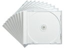 【ポイント2倍★22日20:00~27日9:59迄】【お取り寄せ】サンワサプライ Blu-ray・DVD・CDケース ホワイト 10枚セット CD DVD用プラスチックケース メディアケース 記録メディア メモリーカード 家電