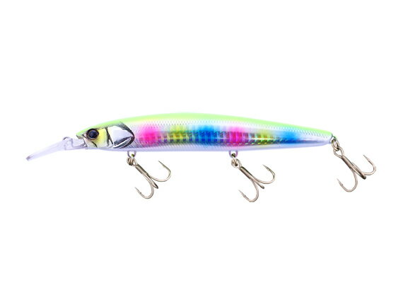 【レビュー投稿で100円OFFクーポン】【お取り寄せ】ジャッカル ビッグバッカー湾岸ミノー128S-LB ＃超サゴシキャンディ シーバス ヒラメ マゴチ ミノー ルアー ソルトウォーター 釣り具 アウトドア