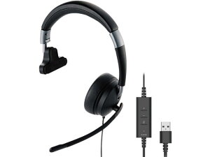 【お取り寄せ】エレコム/ヘッドセット ヘッドホン 有線 片耳/HS-HP100UNCBKネット通販
