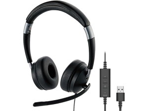 【お取り寄せ】エレコム/ヘッドセット ヘッドホン 有線 両耳/HS-HP101UNCBK通販セール
