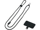 【お取り寄せ】エレコム スマホアクセサリ 外付ストラップホール P-STHNECBK スマートフォン関連品 スマホ タブレット関連品