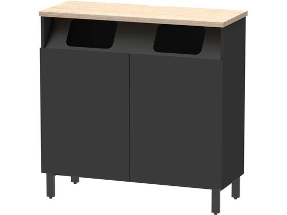 【レビュー投稿で100円OFFクーポン】【メーカー直送】アール・エフ・ヤマカワ 収納カウンター ダストボ..