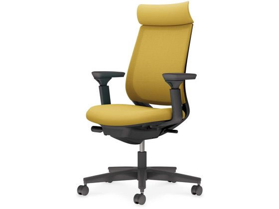 【レビュー投稿で100円OFFクーポン】【メーカー直送】コクヨ ミトラ2 メッシュ アディショナル可動肘 黒脚本体黒オリーブイエロー【代引不可】【組立・設置・送料無料】肘付き 可動肘タイプ メッシュチェア オフィスチェア オフィス家具