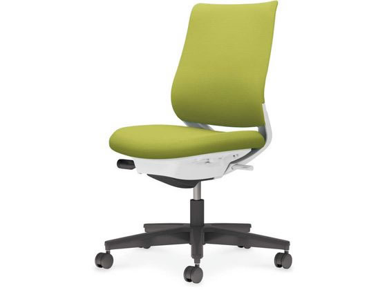 【楽天大感謝祭限定★26日9:59迄ポイント2倍】【メーカー直送】コクヨ ミトラ2 布 スタンダード肘無 黒脚本体白ライトオリーブ【代引不可】【組立・設置・送料無料】肘なし 布張りチェア オフィスチェア オフィス家具