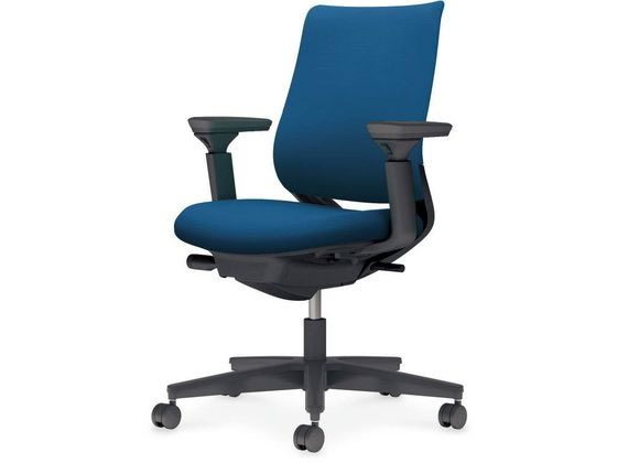 【レビュー投稿で100円OFFクーポン】【メーカー直送】コクヨ ミトラ2 布 スタンダード可動肘 黒脚本体..