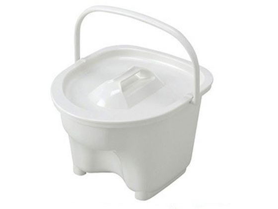 【レビュー投稿で100円OFFクーポン】【お取り寄せ】アロン化成 KX-2 ポータブルトイレ用バケツ 1個 ポータブルトイレ 樹脂製 排泄ケア 介護 衛生材料