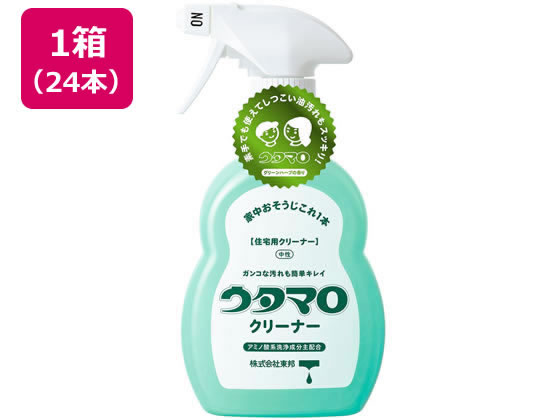 【レビュー投稿で100円OFFクーポン】【メーカー直送】東邦 ウタマロクリーナー 本体 400mL 住宅用クリーナー×24本【代引不可】室内用洗剤 掃除用洗剤 洗剤 清掃