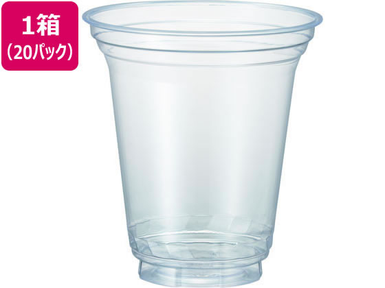 サンナップ サスティナブルクリアーカップ98 415ml 50個入 20パック クリアカップ 使いきり 使い捨て 食器 使いきり食器 キッチン テーブル