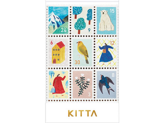【レビュー投稿で100円OFFクーポン】キングジム KITTA スペシャル (コレクション) 4シート KITP005 デコレーション用マスキングテープ シール...