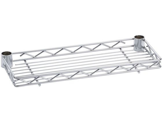 【マラソン限定★ポイント2倍】【お取り寄せ】エレクター ベーシックシリーズ ハーフシェルフ 300mm用 クローム B712C メタルラック リビング収納 収納家具 インテリア 収納