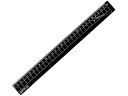 【店内全品ポイント2倍★16日9:59迄】 クツワ アルミ定規 30cm ブラック XS04BK 定規 スケール 教材 学童用品