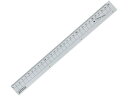 クツワ アルミ定規 30cm シルバー XS04SV 定規 スケール 教材 学童用品