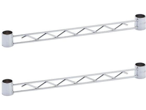 【マラソン限定★ポイント2倍】【お取り寄せ】エレクター ベーシックシリーズ ハンガーレール 350mm用 クローム 2本 BA114C メタルラック リビング収納 収納家具 インテリア 収納