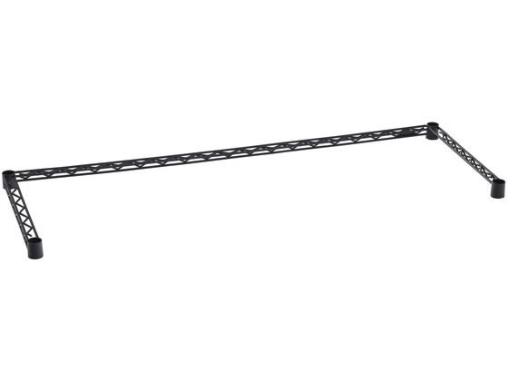 【マラソン限定★ポイント2倍】送料無料【お取り寄せ】エレクター ベーシックシリーズ 3方クロスバー W900×D450mm ブラック メタルラック リビング収納 収納家具 インテリア 収納