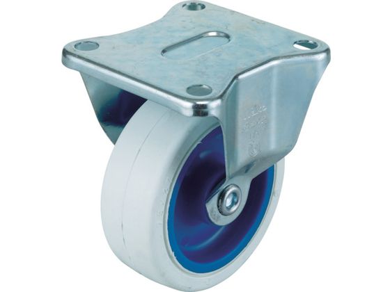 乐天商城 - 【マラソン限定★ポイント2倍】【お取り寄せ】ワコー エアーキャスター(固定車) 75mm ホワイトゴム車 AMR-75-NR-W キャスター 筐体 機構部材 金物