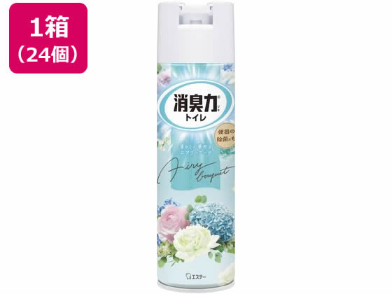 【レビュー投稿で100円OFFクーポン】【メーカー直送】エステー トイレの消臭力スプレー エアリーブーケ 365mL×24個【代引不可】まとめ買い 箱買い 買いだめ 買い置き 業務用 スプレータイプ 消臭 芳香剤 トイレ用 清掃