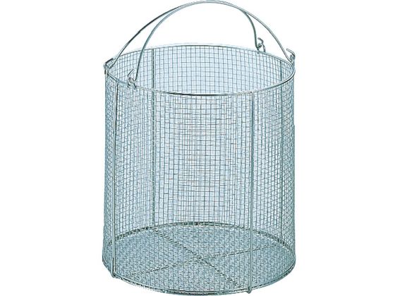 樂天商城 - 【レビュー投稿で100円OFFクーポン】【お取り寄せ】サンワ ステンレス丸型洗浄カゴ 中 SM-20