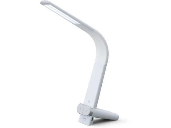 【マラソン限定★2,000円クーポン＆ポイント2倍】【お取り寄せ】アイリスオーヤマ LEDデスクライト Qi充電 縦置き 調光・調色 ホワイト デスクスタンド デスクライト スタンド ライト 照明器具 家電