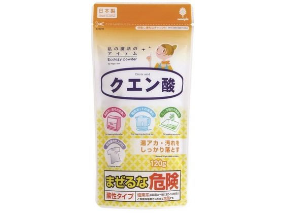 紀陽除虫菊 クエン酸 120g K-9010 室内用 掃除用洗剤 洗剤 掃除 清掃